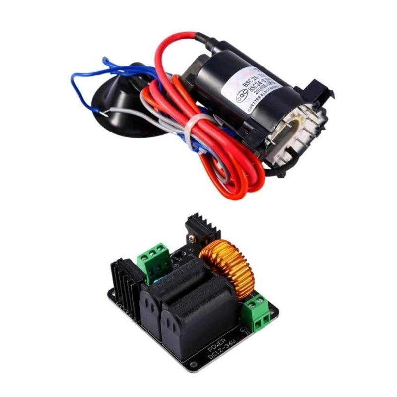 

K9FC DC12-36V ZVS Flyback Driver Board Coil Marx Generator Igniter Induction Heating Power Module 20A 200W