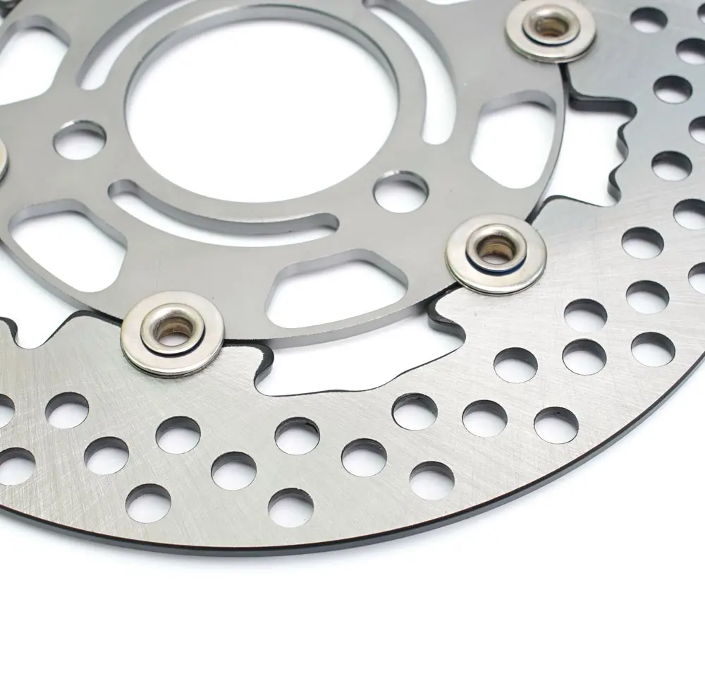 3 Hole Pitching 70mm RPM 220mm Brake Caliper Disc Rotor Disk Floating Universal for Street Bike Pedal Bike Pitbike Honda Yahama