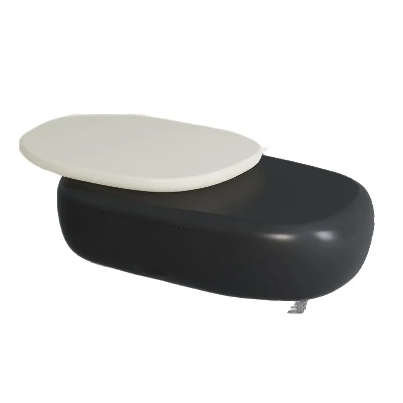 Cobble coffee table small apartment living room movable multi-function new light luxury high sense