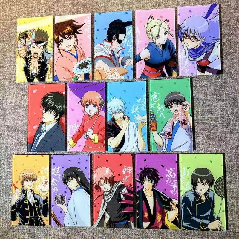 

Gintama Tetsuya Murata Otose Sakata Gintoki Kagura Tsukuyo Acrylic Fridge Magnets Collection Decor Accessories Exquisite Gifts