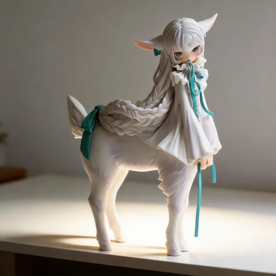 

21cm TianGong KaiWu Goat Baby Anime Figure PVC Model Desktop Bookshelf PC Case Decoration Ornament Toy Gift