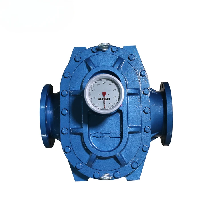 Pulse Voltage Signal Flow Meter 4-20 Ma Current Standard Elliptical Gear