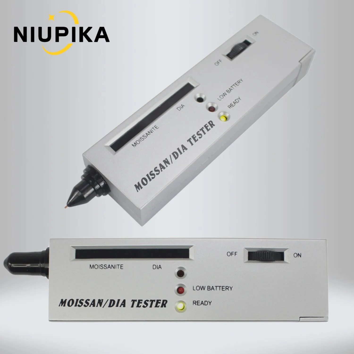 

Moissanite & Diamond Tester Pen (No Battery): Thermal Conductivity Tester for Diamond, Moissanite - Jewelry Hard Detection Tool