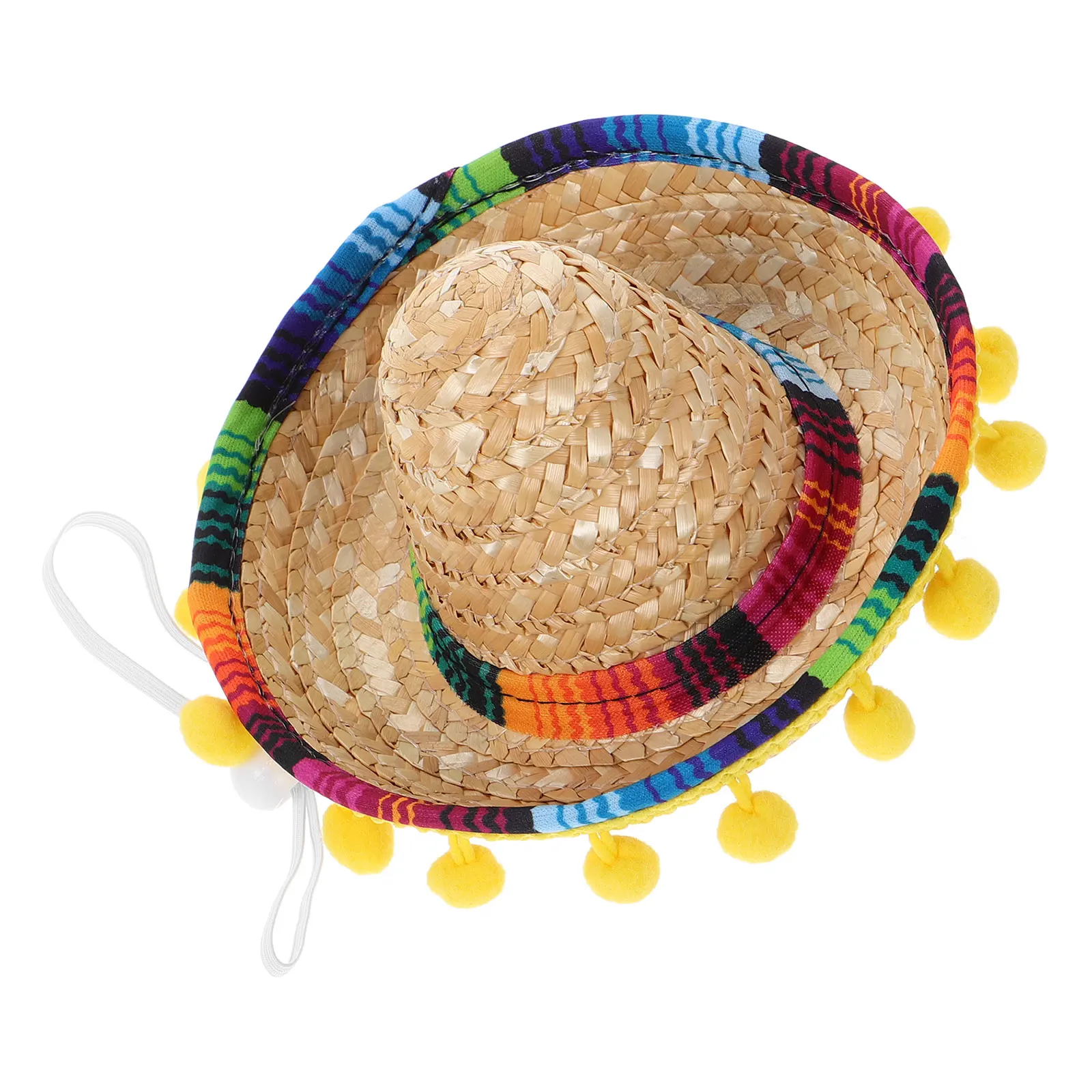 

Mini Mexican Sombrero Hats For Pets Cute Hair Accessories Women Fiesta Party Decorations Mexican Costume Party
