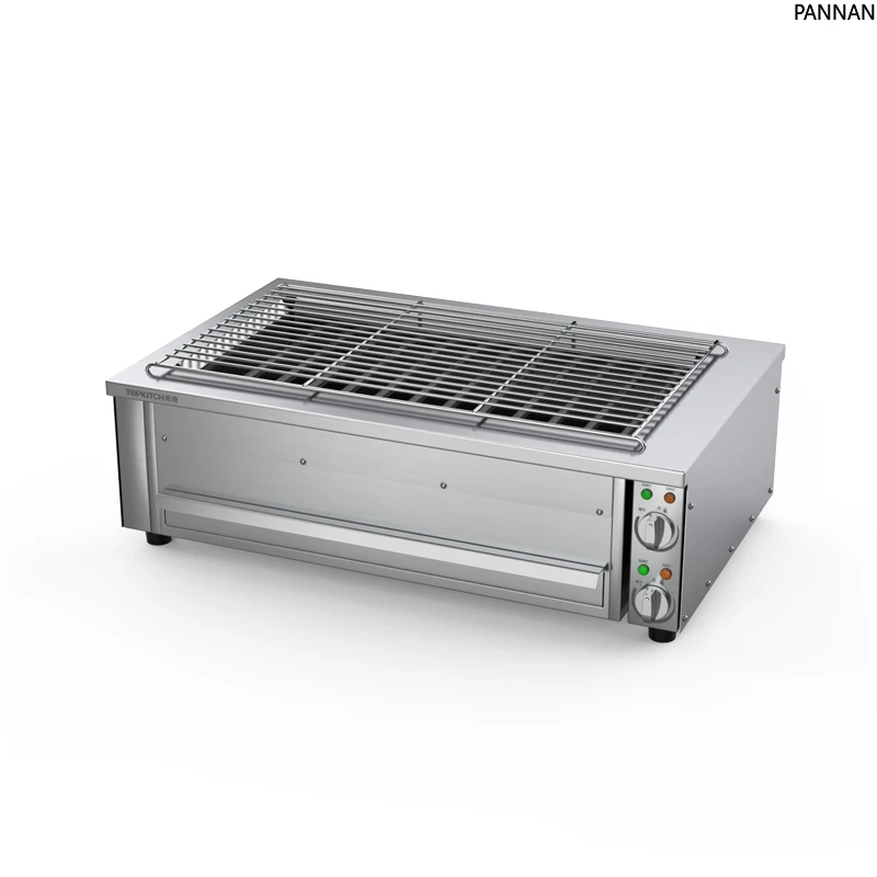 

Smokeless electric barbecue grill Commercial night market barbecue shop stall