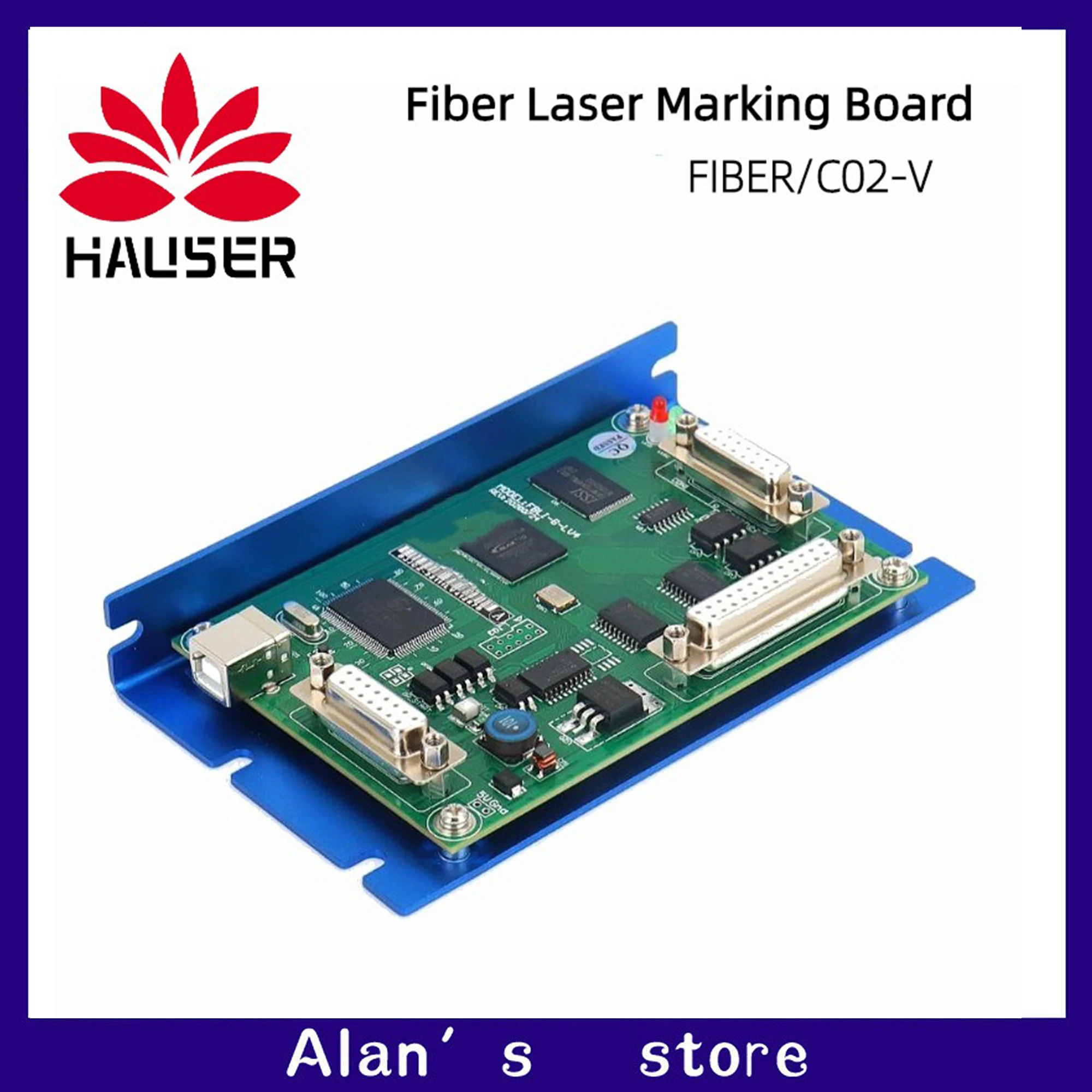 Laser Marking Controller JCZ FIBER/C02-V Fiber Marking Board Ezcad2 for 10.6um Laser Marking Machine