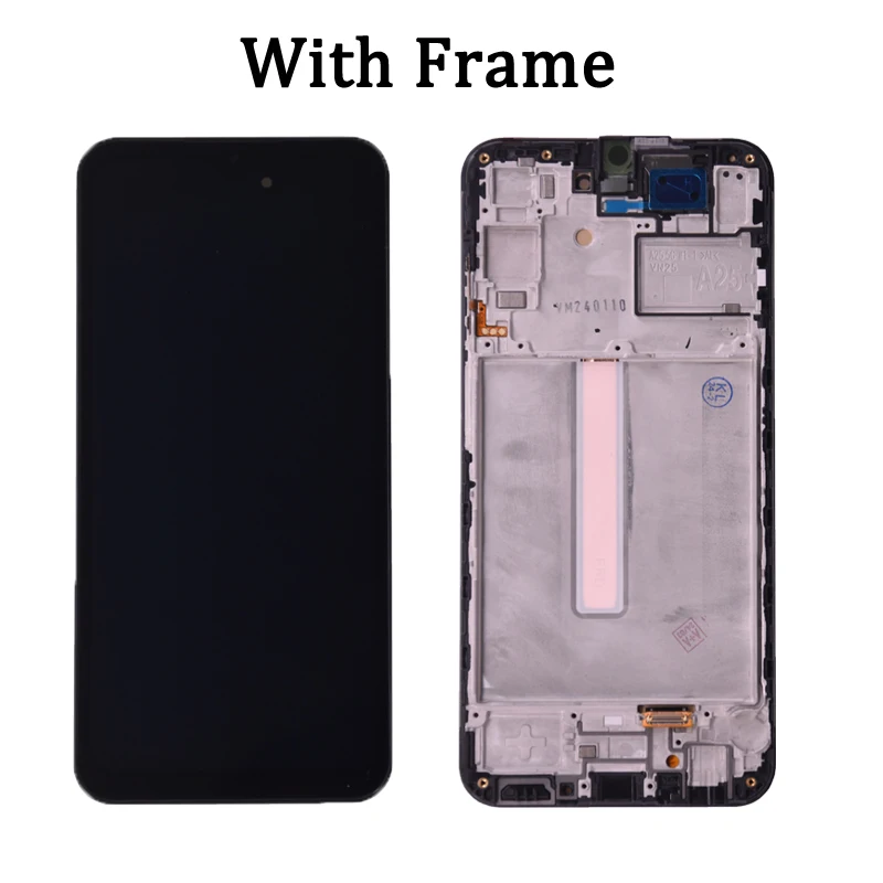 AMOLED For Samsung A25 A256 LCD Display With Touch Screen Digitizer For Samsung A25 A256B A256E A256U LCD