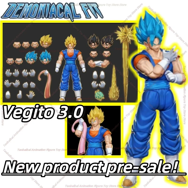 

Demoniacal Fit Dragon Ball SHF "Cosmic Blade" 3.0 Vegetto 1/12 Фигурка Аниме Персонаж