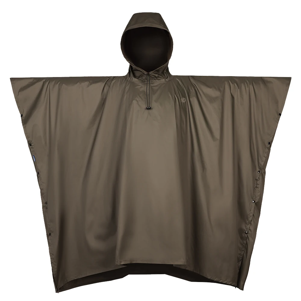 Emersongear BlueLabel Wind Rider Lightweight Rain Poncho Quick Drying Trenchcoat Waterproof Raincoat Mackintosh Slicker 7000+mm