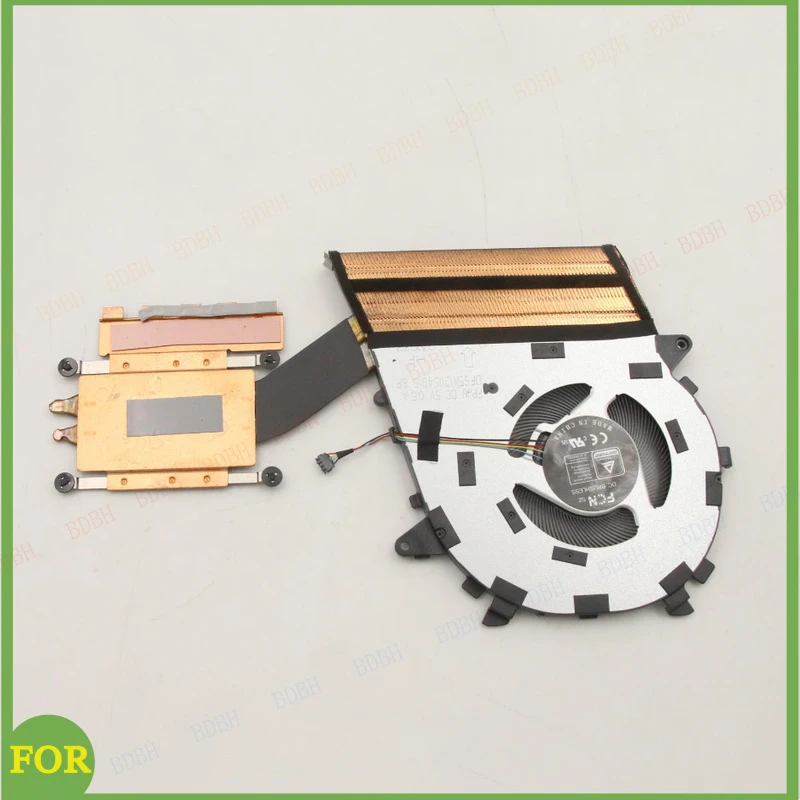 BDBHNew Original For Laptop Lenovo Yoga 7 14IAL7 CPU Cooling Fan Heatsink Radiator Cooler FRU PN：5H40S20554 5H40S20555