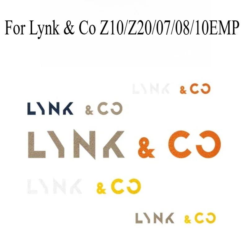 الملحقات تعديل عجلة القيادة شعار ملصق مزخرفة ل Lynk & Co Z10/Z20/07/08/10EMP لوازم الداخلية ملصقات خاصة