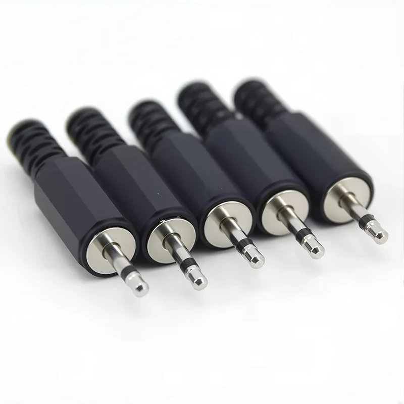 5/20pcs 2.5mm 2Pole 3Pole Mono Stereo Plug Audio Adaptor Earphone Socket Connector for Microphone Jack