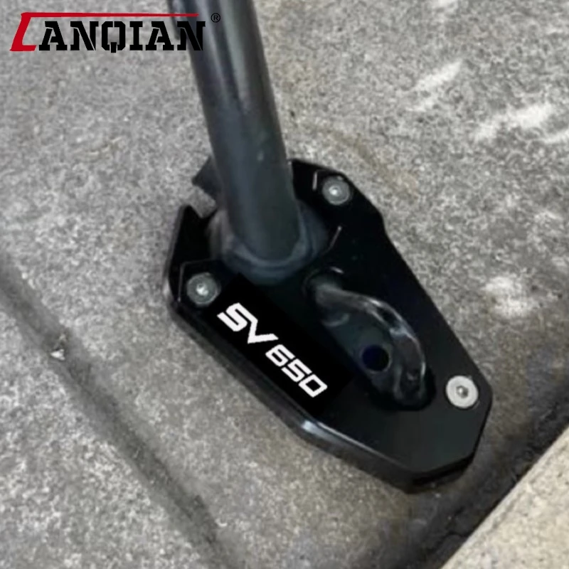 

2024 2025 Motorcycle Kickstand For Suzuki SV 650 ABS SV650 SV650 X 2018-2023 CNC Aluminum Foot Side Stand Extension Pad Support