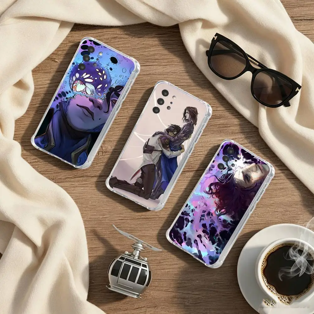 Cool Arcane V-Viktor Phone Case For Samsung S24, S25 22,30,Note20,Ultra,Lite,Ultra5G,Plus,FE Black Cover