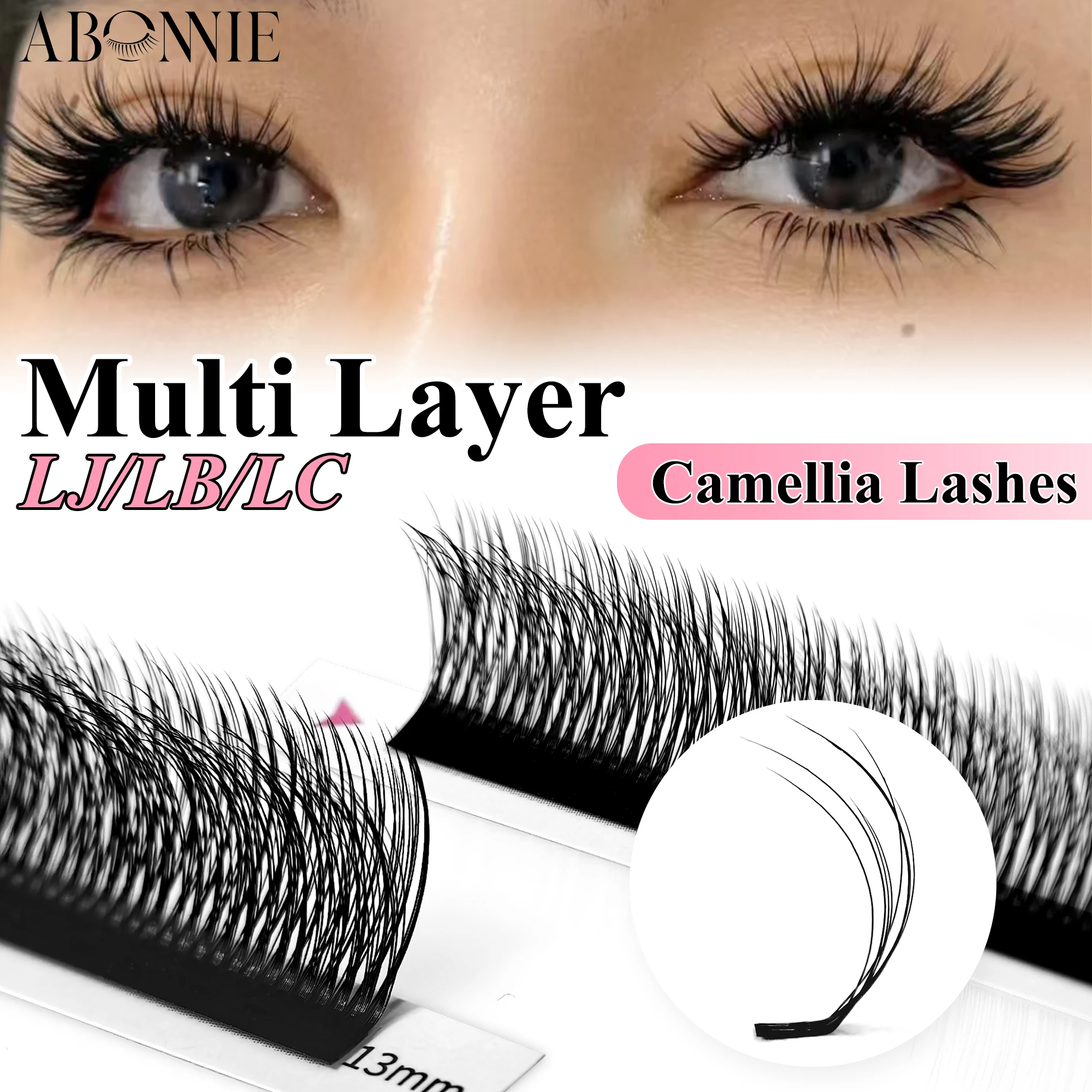 ABONNIE Double-layer Camellia  - Eyelash Extension Double Volume recensie en prijs
