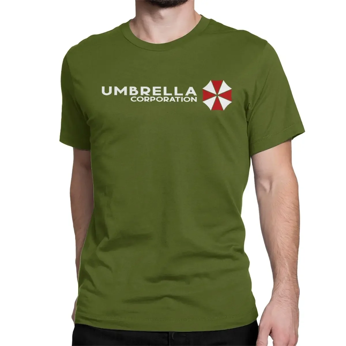 Pharmaceuticals Corporation Tees Tops Umbrella Corp Corporations Video Game T Shirts for Men Women Cotton Casual T-Shirt