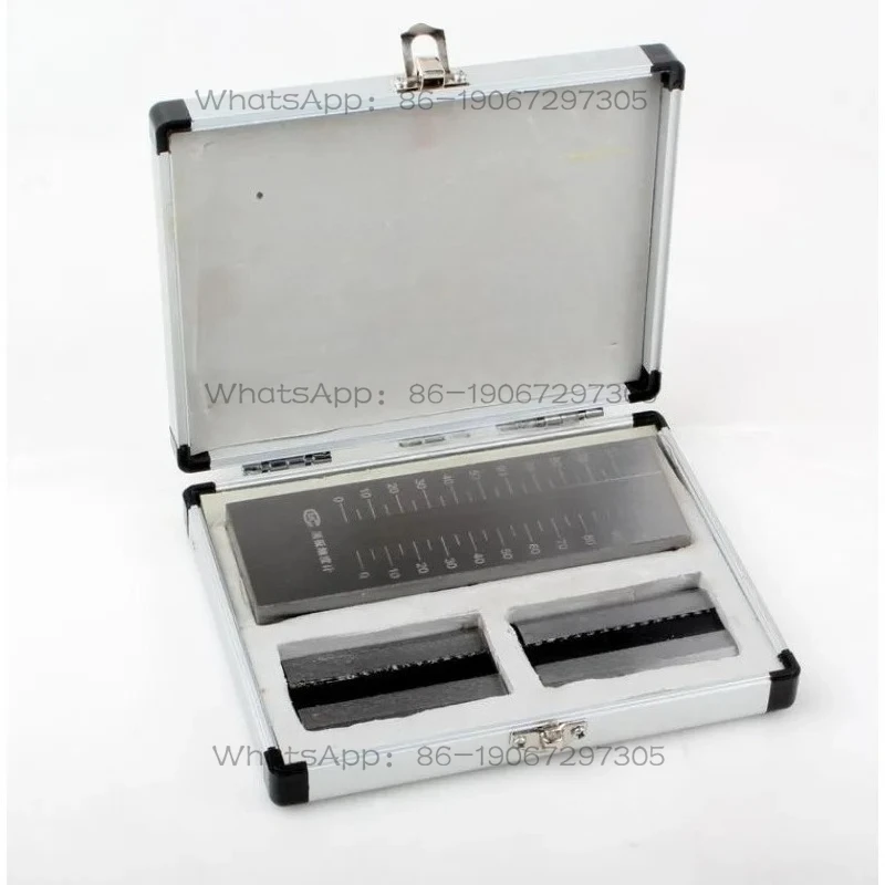 

Suitable for Stainless Steel Scraper Fineness Meter, with Box Type Single Slot Fineness Plate Fineness Meter 25/50/100/150um