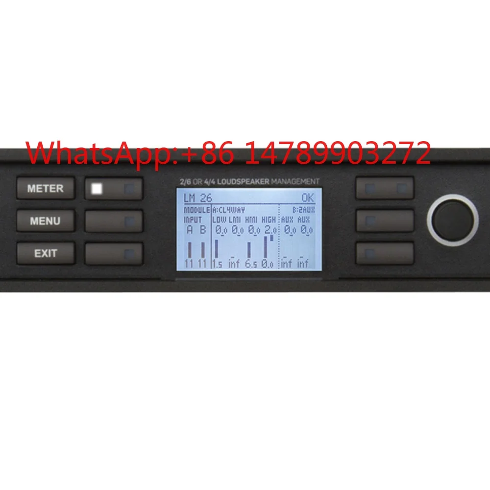 PN44 4×4 Digital Audio Matrix, Mini HD Mixing Processor for Conference Room Auditorium