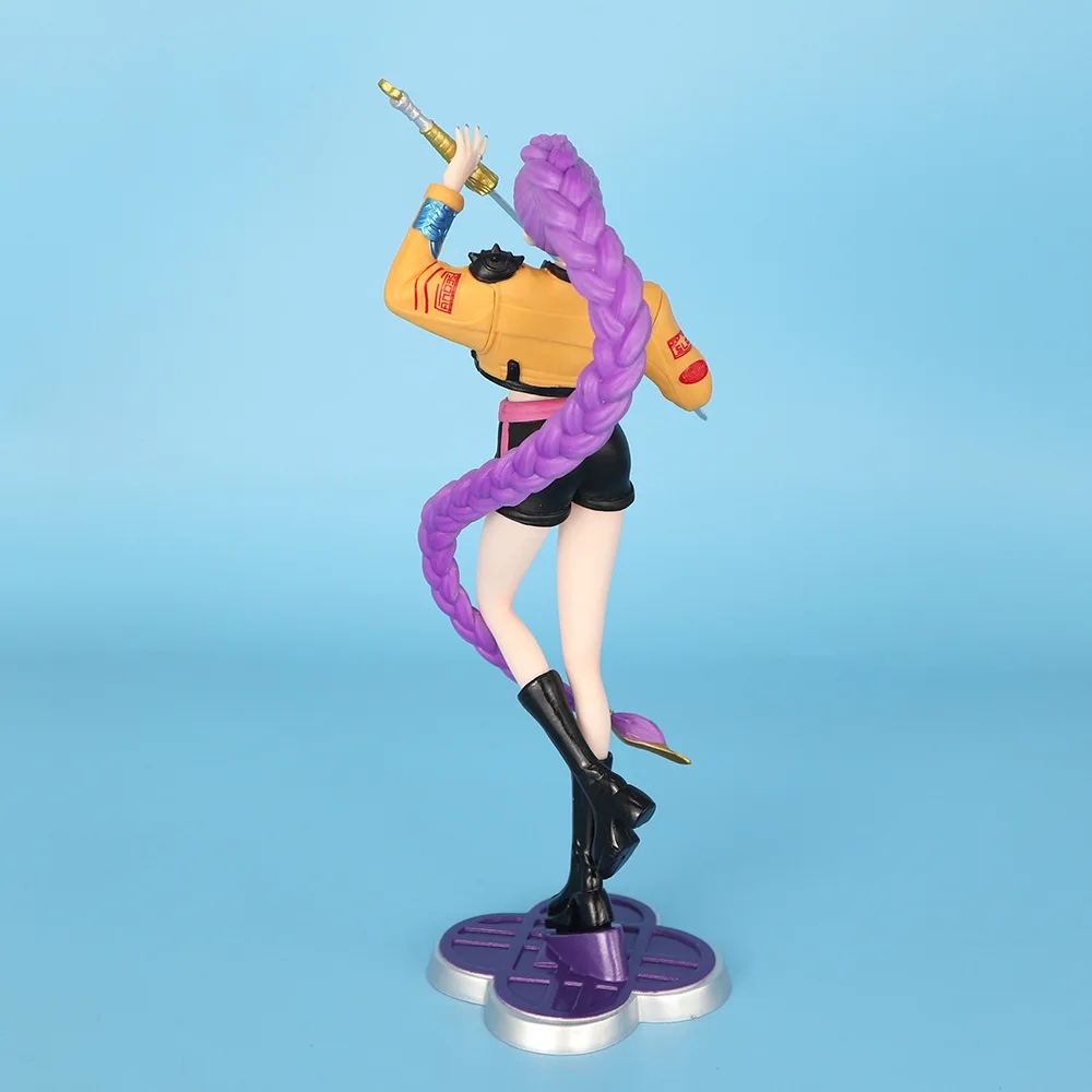 Kpop demon hunters figura rumi figuras anime mercadoria bonito menina modelo coleção estátua mesa decoração brinquedos presentes de natal