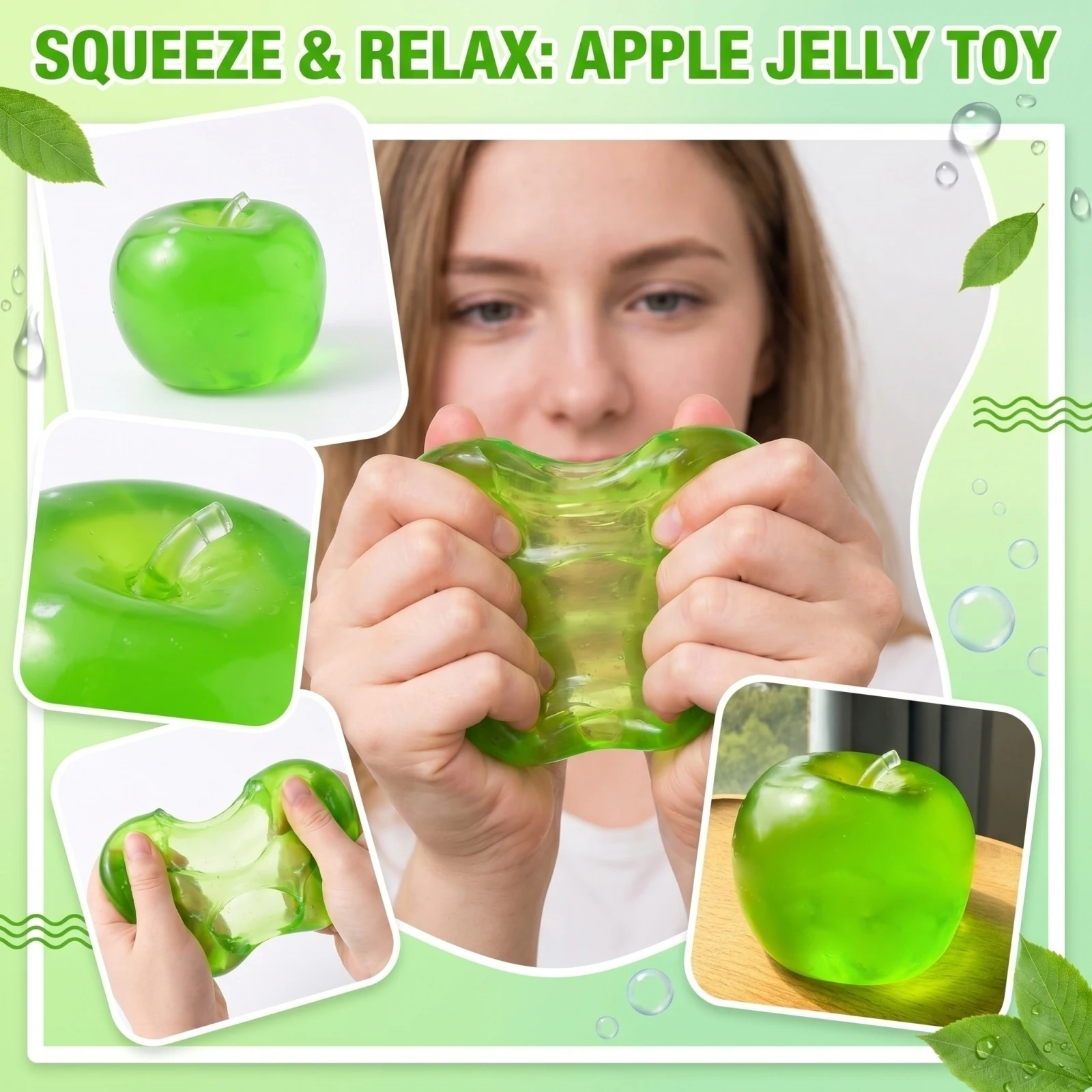Aquishy Soothe Squish Party Gifts Squishees Squishs Miniatures Anxiety and Stress Relief Supplements
