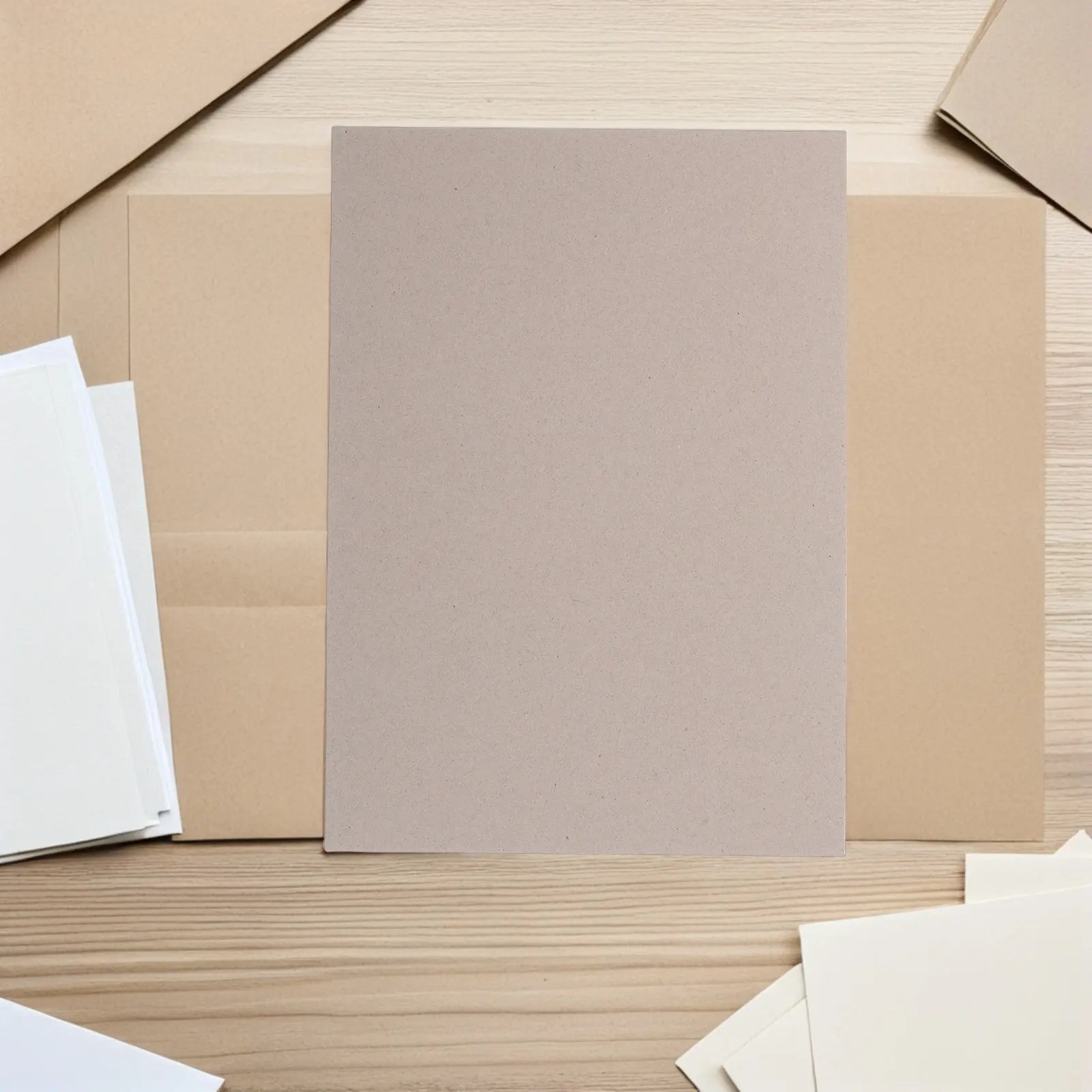20Pcs Thick Binding Cardboard Gray Paperboard Sheets 11.59x8.25in Heavy Duty Chipboard for Crafts Bookbinding Scrapbooking DIY