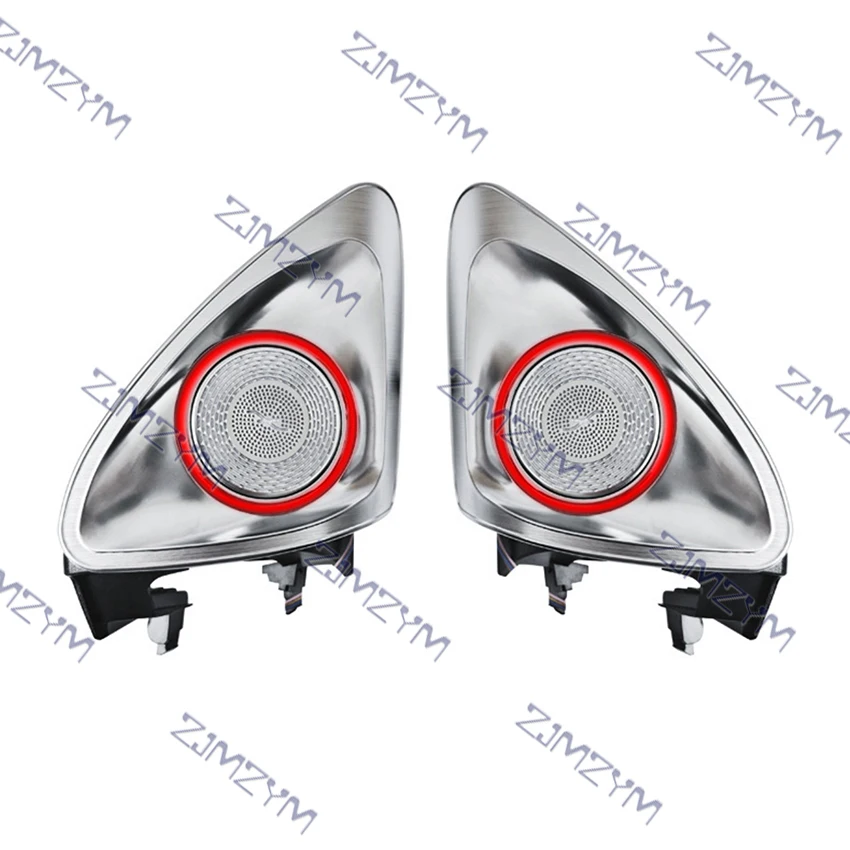 Newest 4D Rotating Tweeter LED Ambient Light Speaker For Tesla Model Y/3/Highland Car Accessories