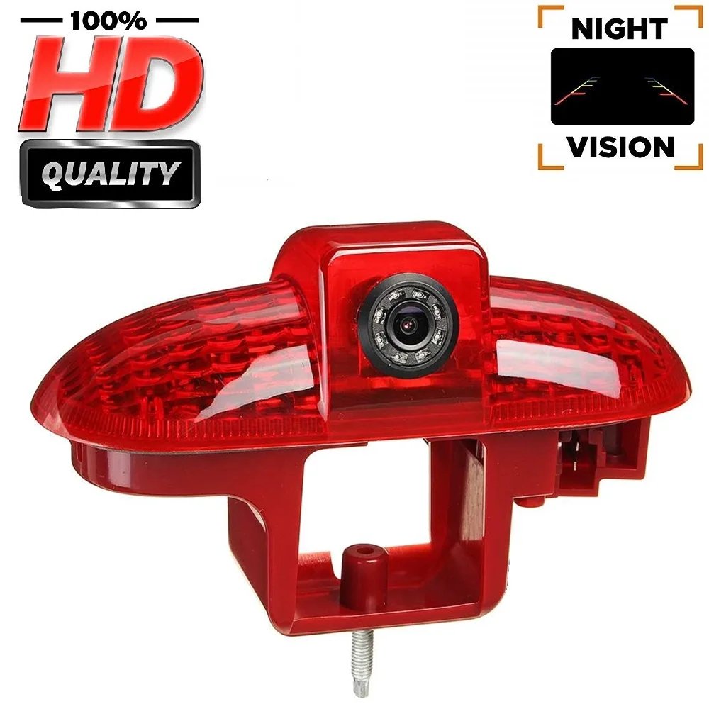 HD 720P 3rd Brake Light Rear View Camera+4.3 Inch Monitor for Opel Vivaro A/Renault Trafic/Opel Combo C Primastar FIAT Talento