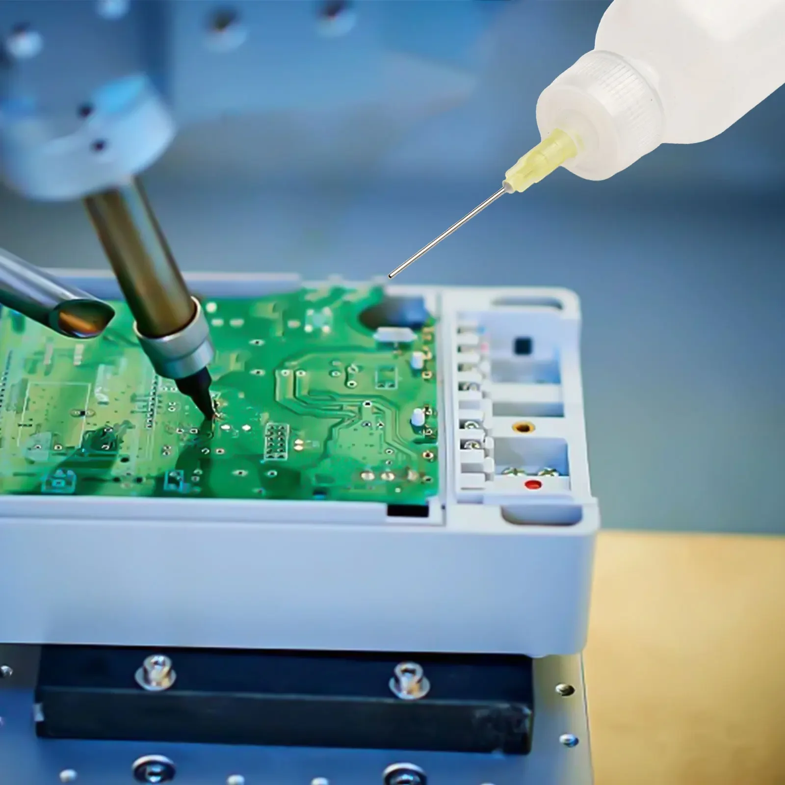 Флаконы с игольчатым Флюсом, 2 шт.