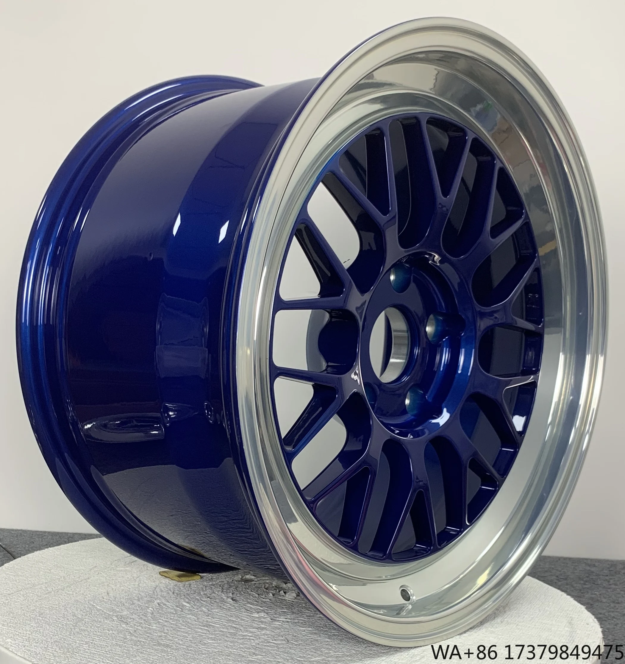 

Изготовленные на заказ синие кованые легкосплавные диски 5x114,3 хромированные диски 5x120 17 18 20 дюймов 5x112 для bmw Gtr nissan audi