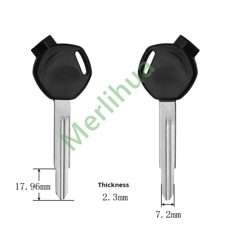 Fit Honda Z4 DIO AF 38 61/62, Jiayu, Youyue 100 Magnetic Motorcycle Key Blanks