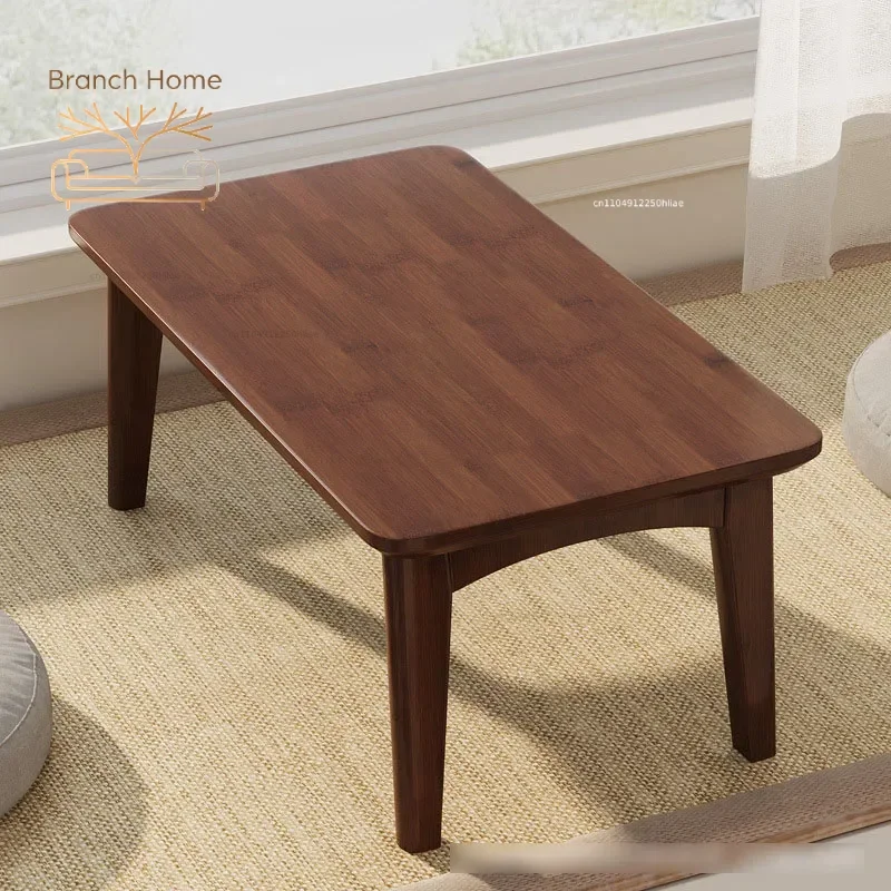 Bay window folding table, home Chinese-style coffee , tatami, window sill, balcony, Nanzhu tea ceremony  low