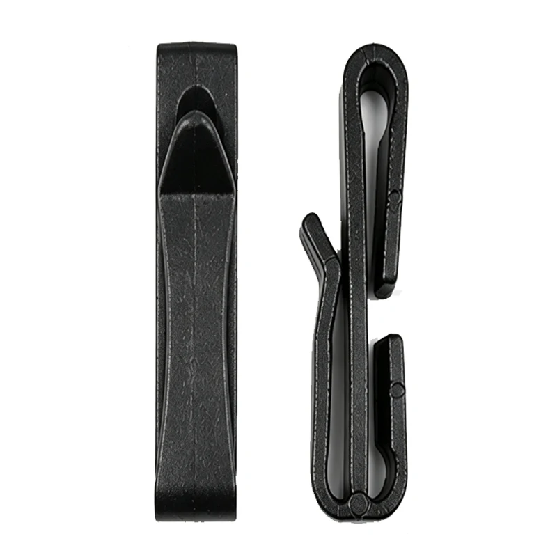 10 Pcs/Pack Quick Slip Keeper Buckle End Clip Slider Black For Molle Tactical Backpack Adjusting Strap Webbing 25-38mm
