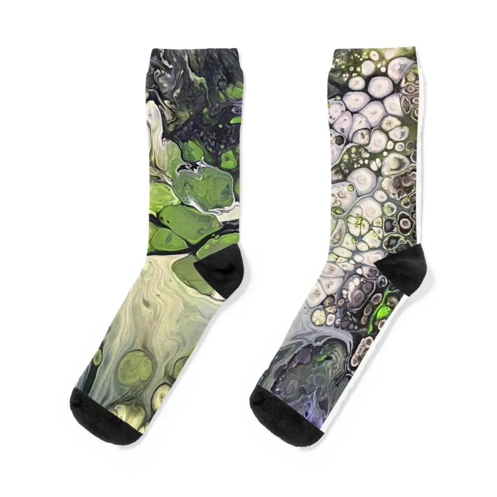 

Green Cells - Tom Avilla Socks shoes valentine gift ideas Boy Child Socks Women's