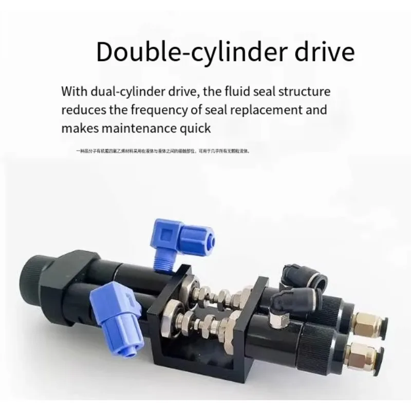 AB Dispensing Valve DJF-29 Pneumatic Two-Component Angle Structure for Water Media