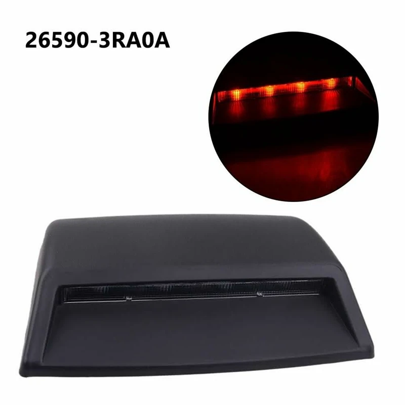 High Position Lamp 26590-3RA0A For Nissan Sentra 2012-2018 Additional 3Rd Third Brake Lamp Covers Mouldings