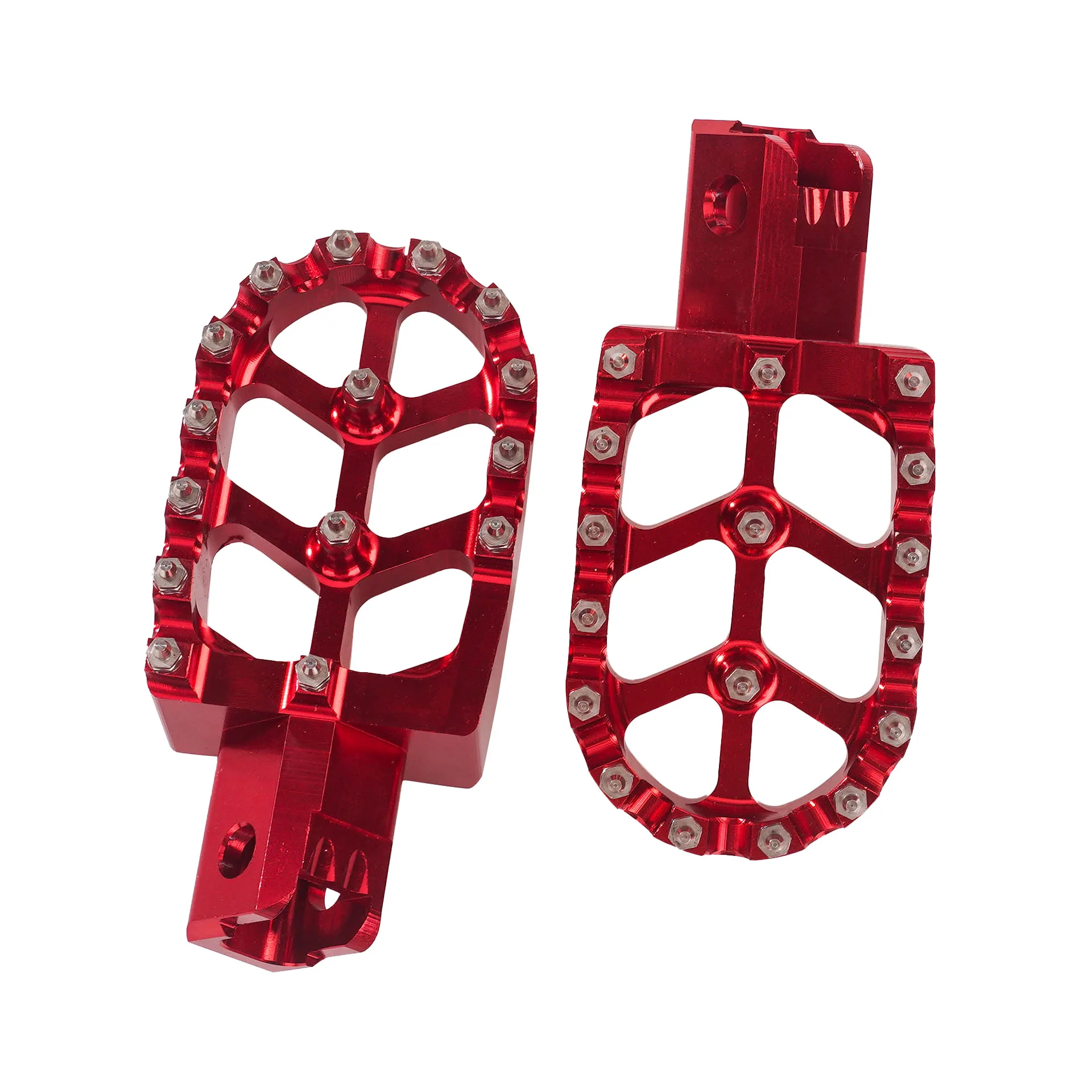 Modificação de pedal de liga de alumínio CNC para motocicletas CR/CRF/125/250/500/230/450R e acessórios para motocicletas elétricas