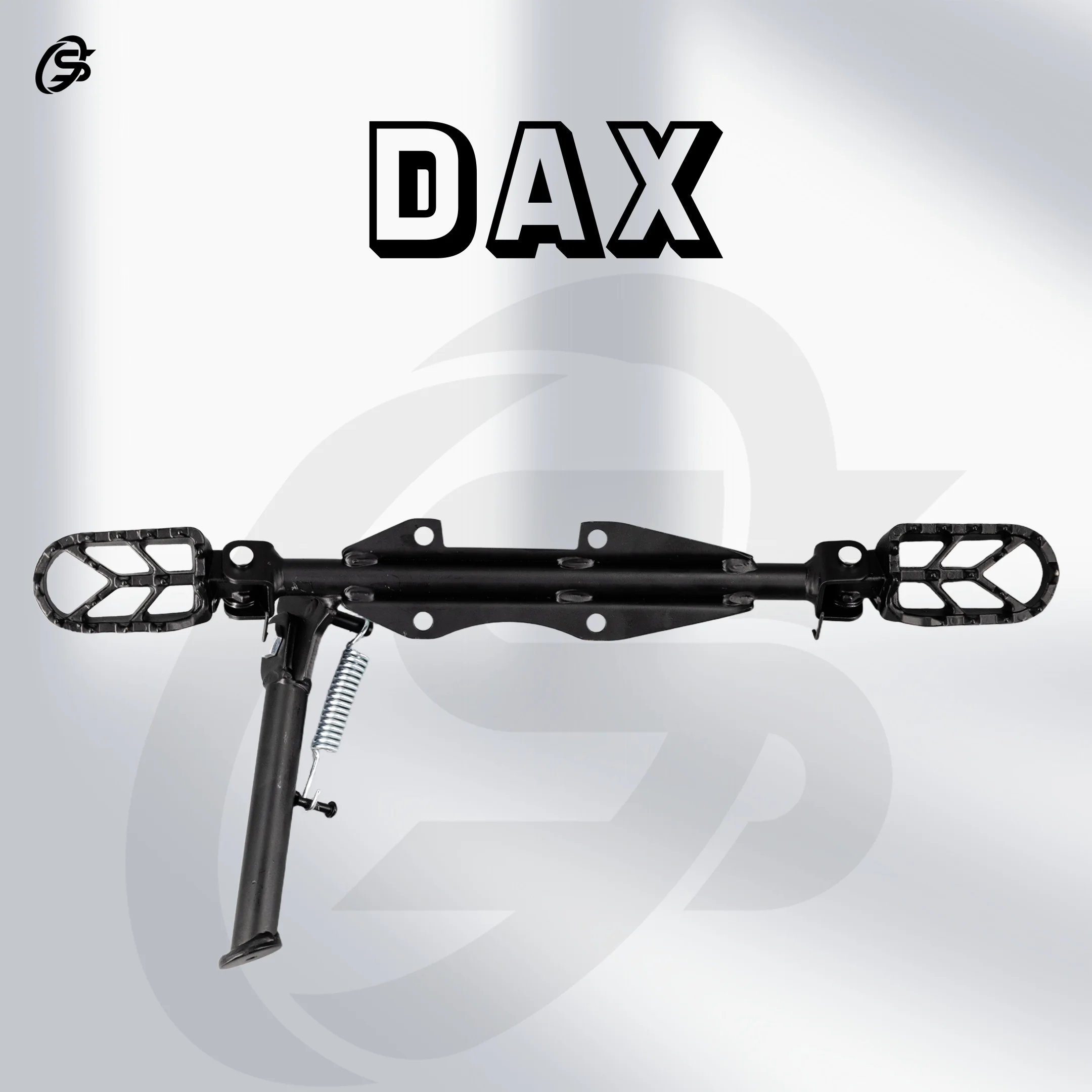 Foot Pedal DAX Kick Stand CT70 Heavy Duty Engine Mount Studded Foot Pegs DAX CT70 Parts Motorcycles Accessories