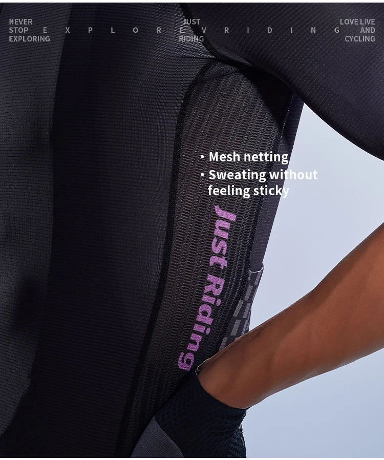 EVR Herren Sommer-Radtrikot Kurzarm-Rennrad-Oberteil Schnelltrocknendes MTB-Mountainbike-Shirt mit Taschen – Detail 7
