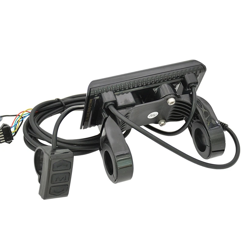 

A57T SW900 LCD Display Meter Control Panel 24 36 48V 52V 60V Electric Scooter 6 Pins Plug Riding Speed Time Power Display