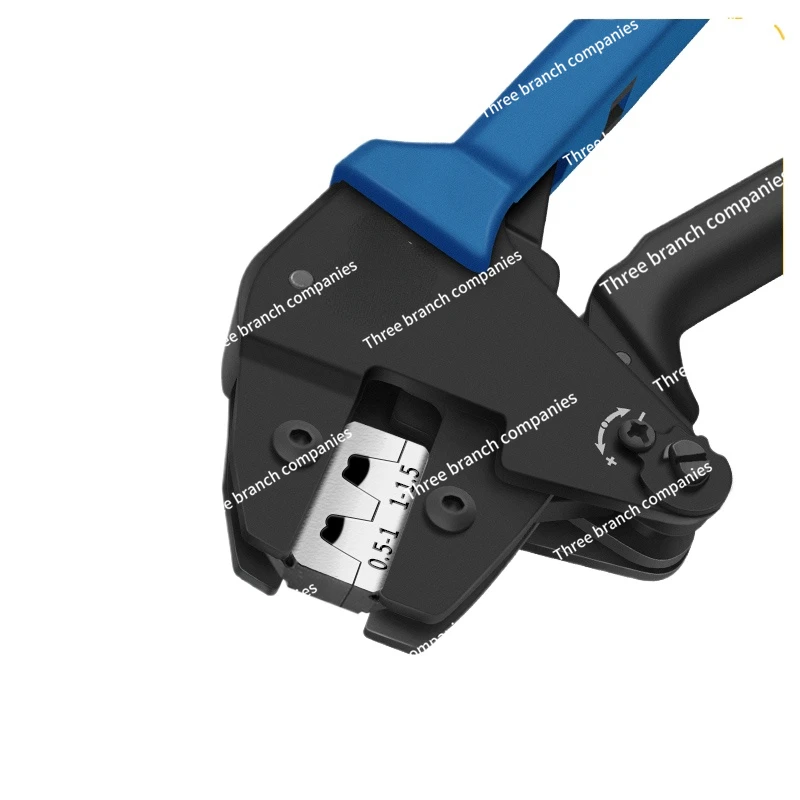 

Cold-Pressed Terminal Wire Crimper Pre-Insulated Hook Switch Tube-Type Wiring Multi-Function Ratchet Labor-Saving Replaceable