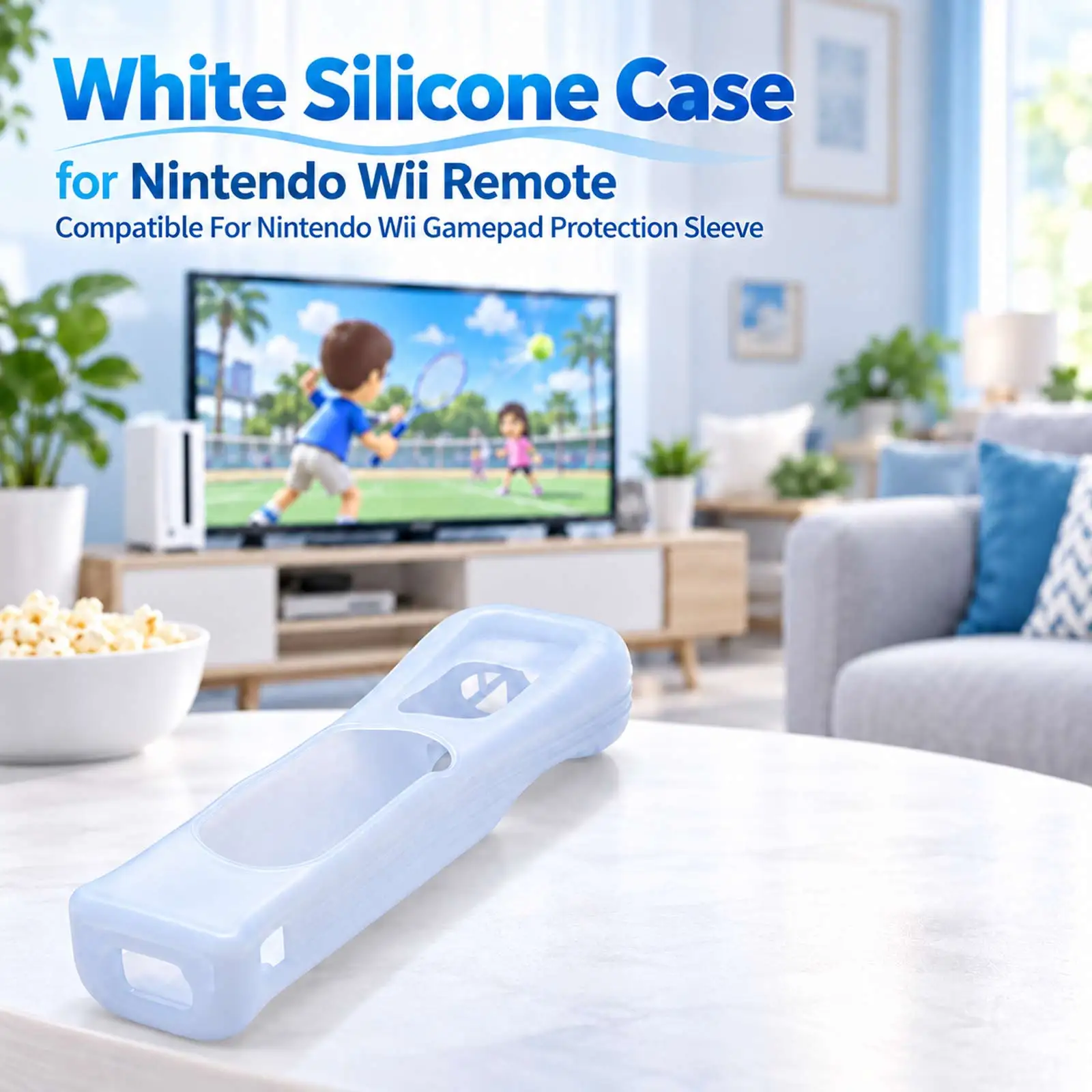 1 Piece For Nintendo Wii Silicon Case Remote Controller Motion Enhancer Games Handle Protective Cover for Nintendo Wii