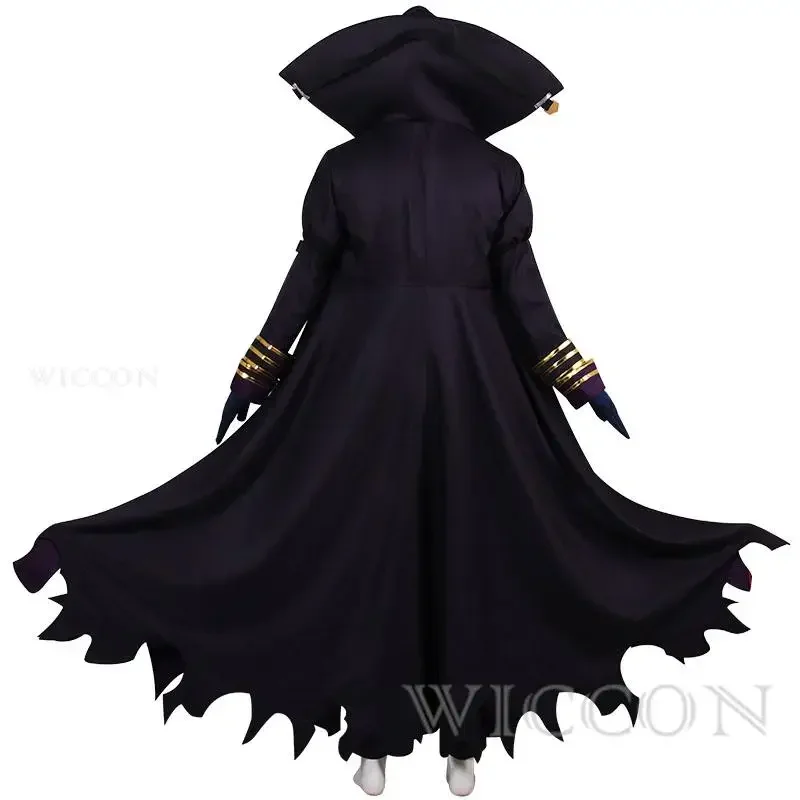 EE01 Anime The Eminence in Shadow Cosplay Cid Kagenou Costume Leader of Shadow Garden Halloween Fancy Outfit Cloak for Men AIo0！