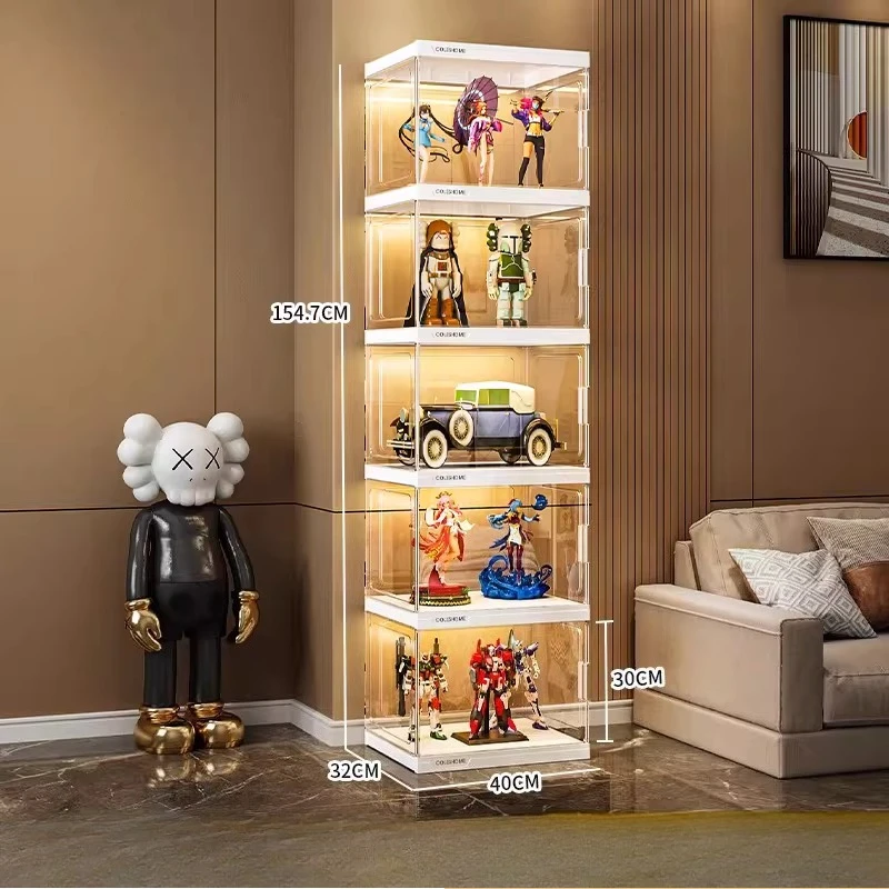 Transparent Blind Box,suitable for Lego Layered Toy Rack，Handmade Display Cabinet,decorative Model,building Block Storage Box,