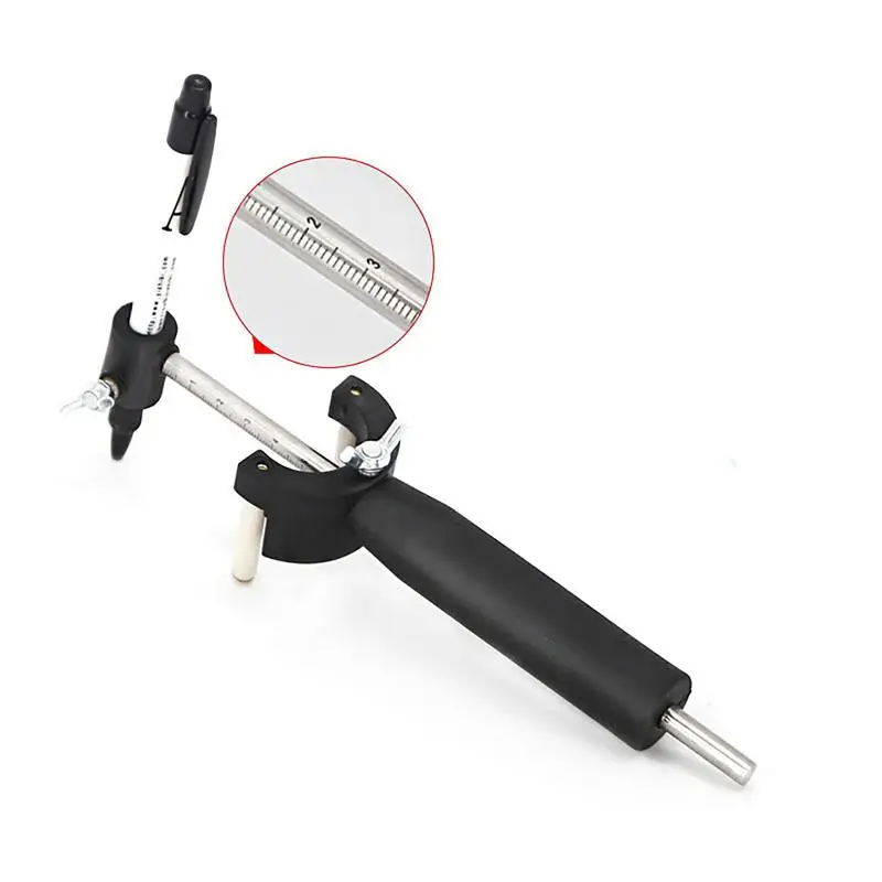 Woodworking Scribe Tool Adjustable Precision Linear Arc Dual-purpose Scriber Car Parallel Scriber Gauge Marking Drawing Tool