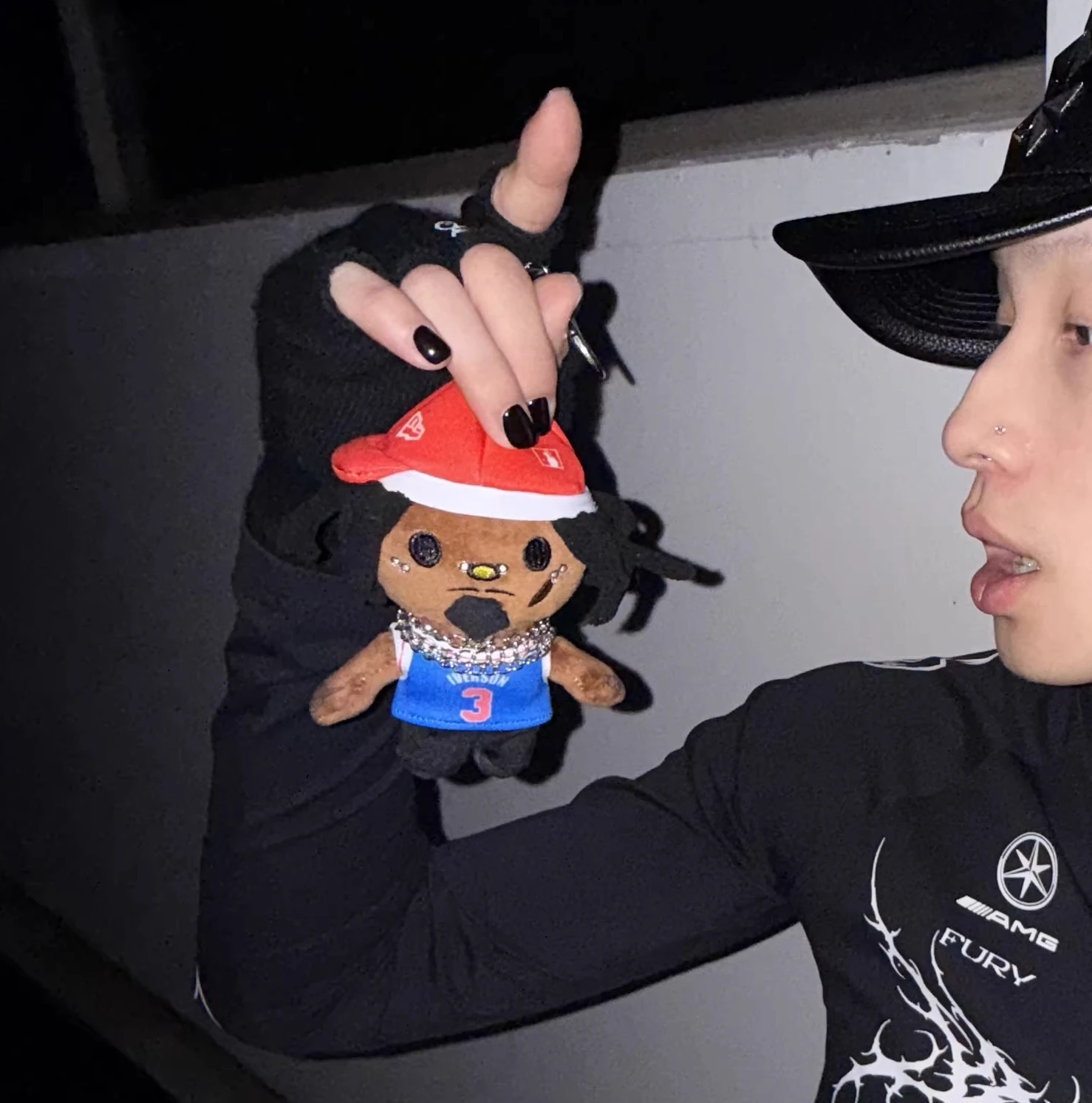 

Playboi Carti-kitty Plush Pendant Backpack Keychain Plushies Doll Stuffed Toys Collection Boys Girls Birthday Christmas Gifts