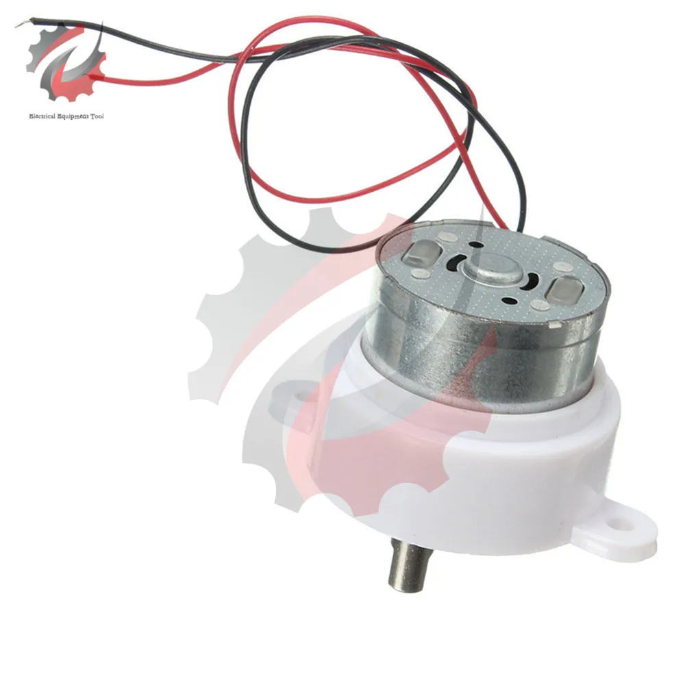 DC 12V Electric Brushless DC Motor High Torque Gear Motor Geared Box S30K Reduction Motor 14RPM 2 Wires for Electronic Toys Fan