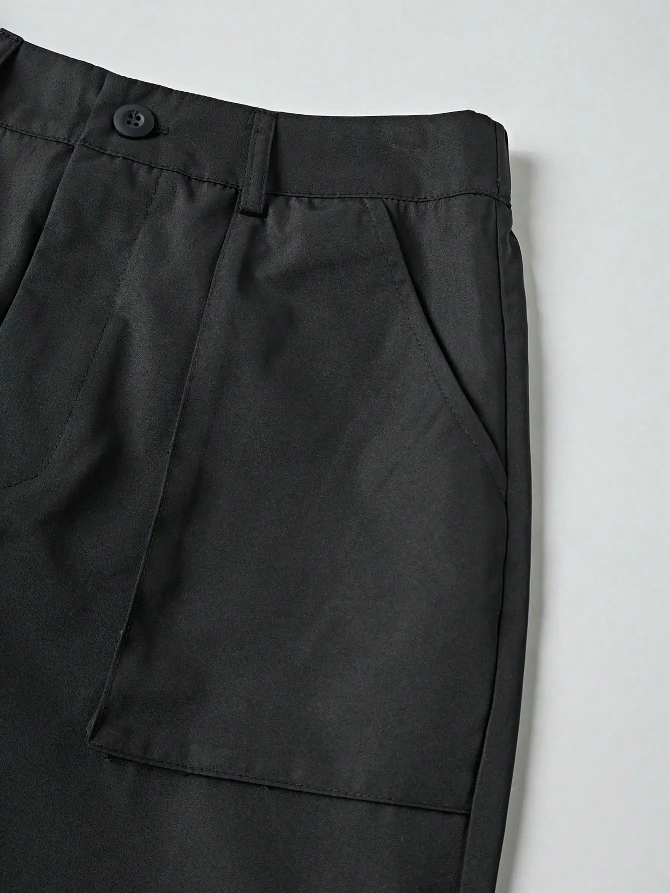 Women Workers Wear High-waisted Casual Pants Loose Wide-leg Joggers Wear Pocket Pants for The Street and Women Wear Sports Pants