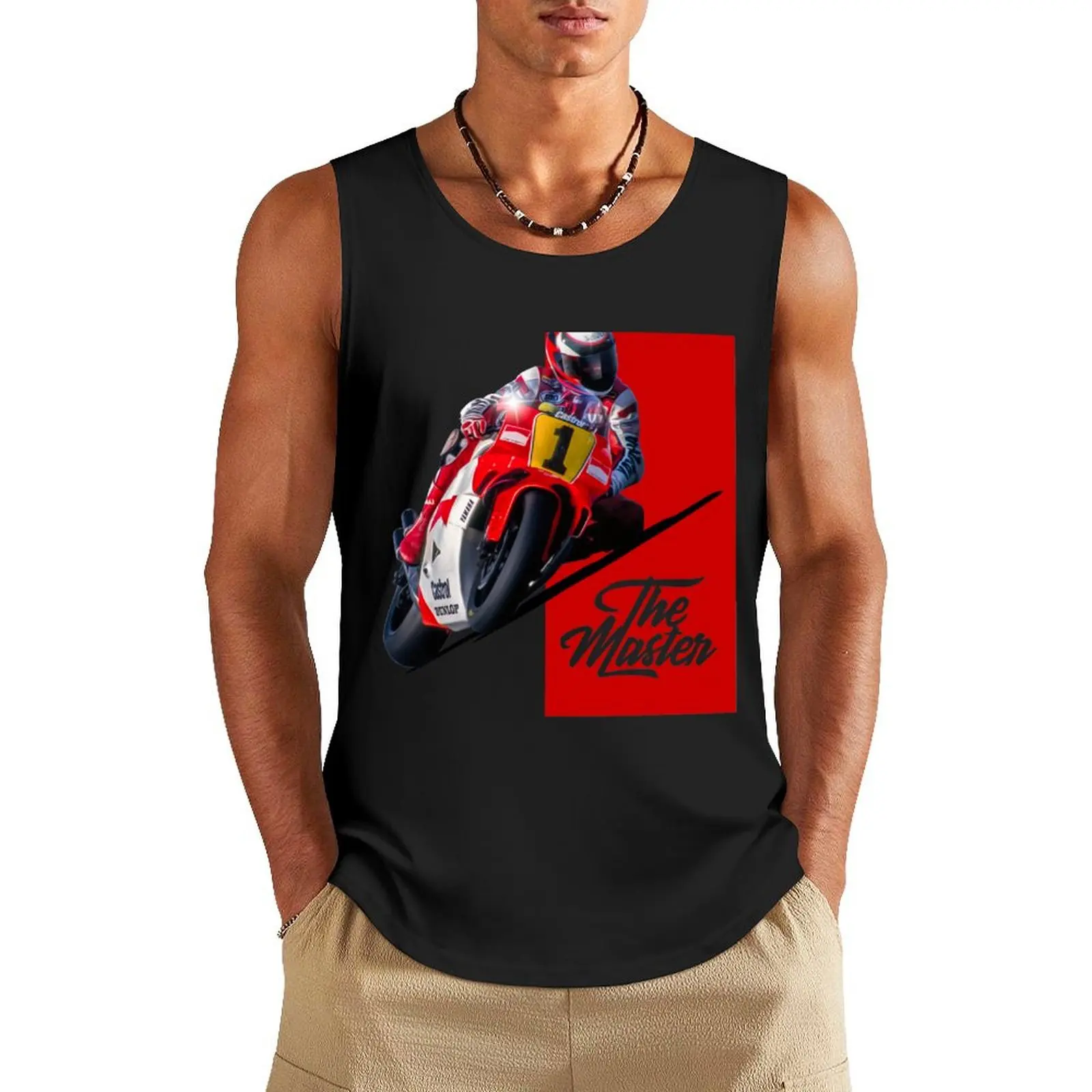 The Master Tank Top gym t shirt men Man gym clothes Men's vest men clothings