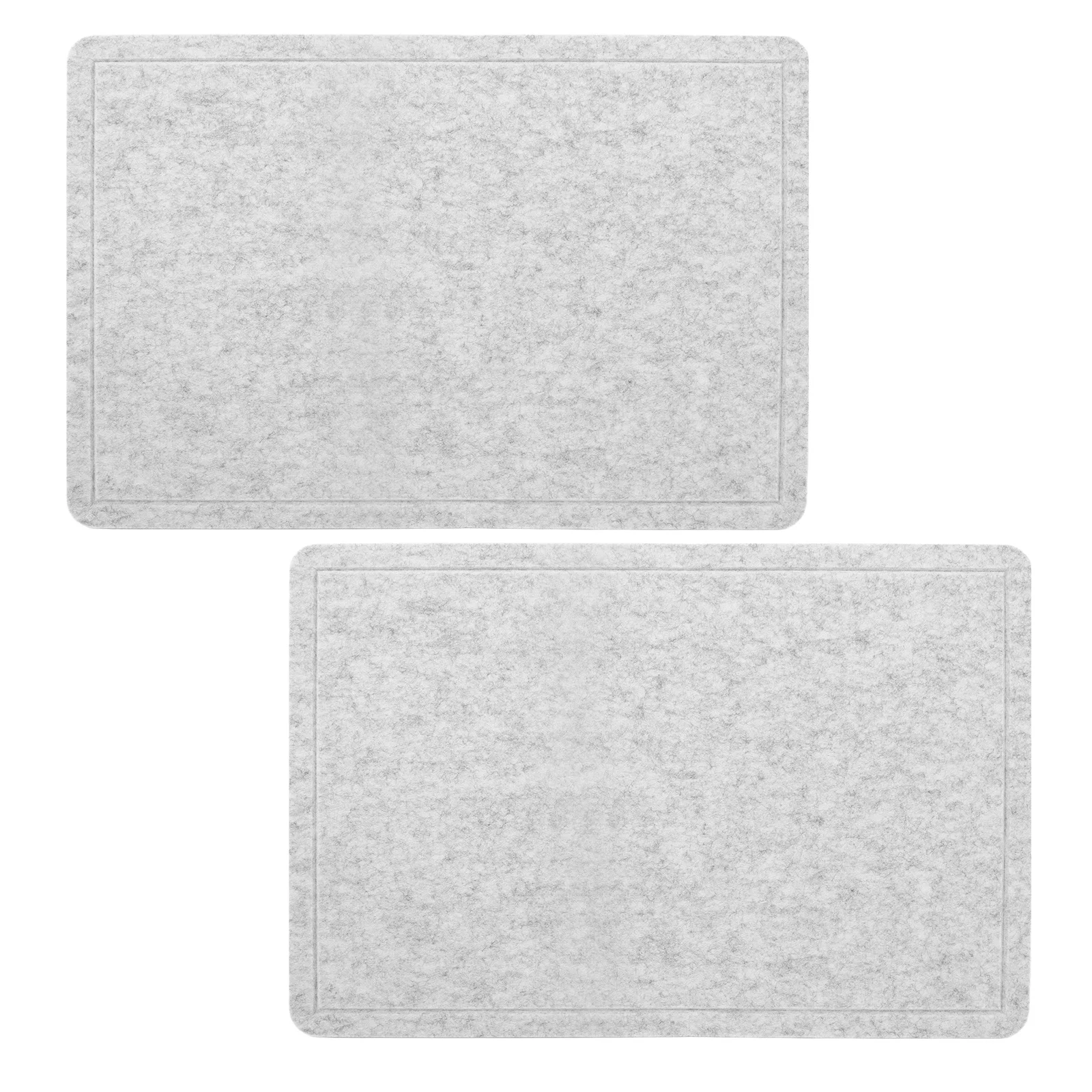 

2Pcs Tabletop Puzzle Board Felt Material Non-Slip Kids Puzzle Mat for Educational Bonding Creative Development