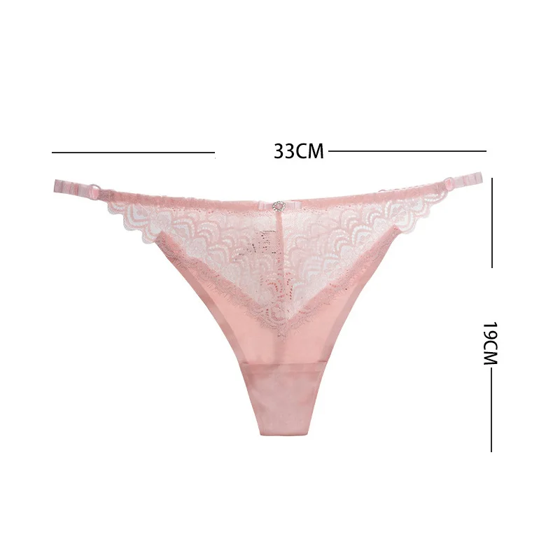 Invisible Lace String Femme Low Waist Panties See Through T Back Super Thin Soft Underwear Ladies Lingerie Tanga Mujer Sexys